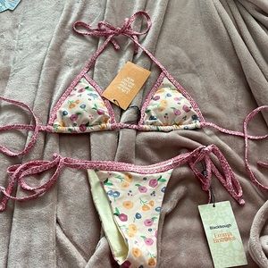 Blackbough Swim brand new with tags SIZE MEDIUM TOP and SIZE SMALL BOTTOM